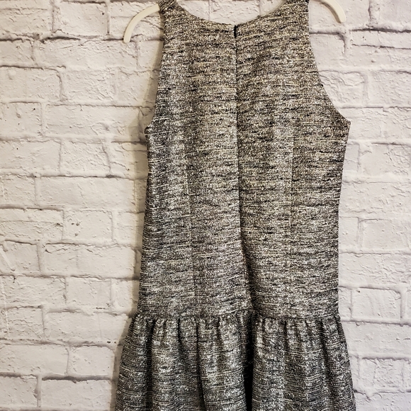 🥳🔥🎉Hunter Bell Metallic Tweed Drop Waist Dress - Picture 10 of 16